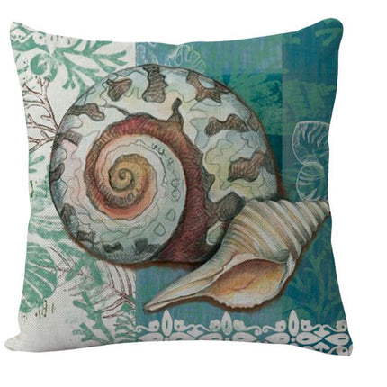 Cushion Covers Sea Turtle Printed Throw Pillow Cases For Home Decor Sofa Chair Seat