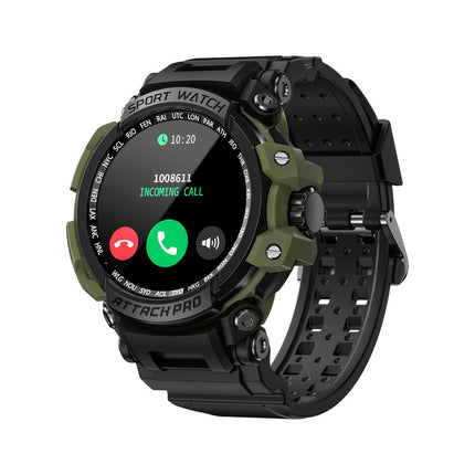Drie-vaste Buitelewe Sport Slimhorlosie Bluetooth-oproepe
