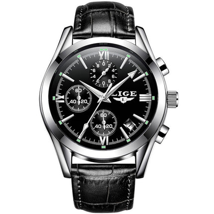 Temperament Business Multifunction Quartz Watch