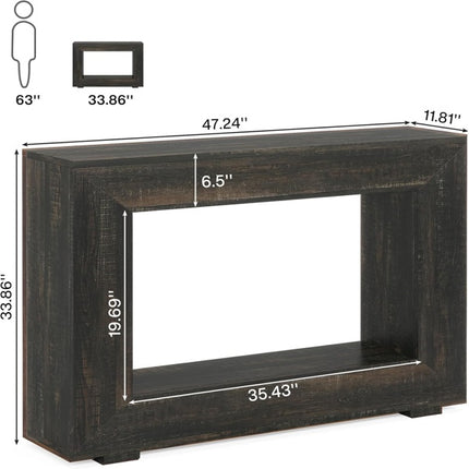 Lang Konsoltafel Sitkamertafel