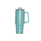 Laser Leopard Print Lake Green / 40oz