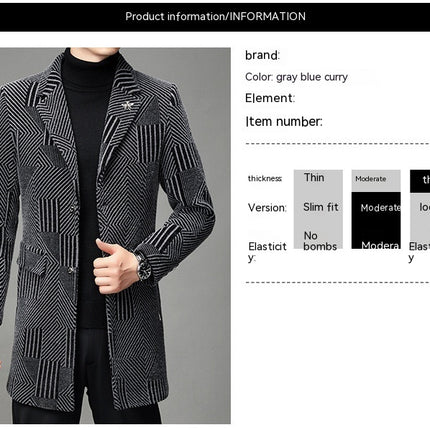 Men's Windbreaker Autumn And Winter Casual Coat