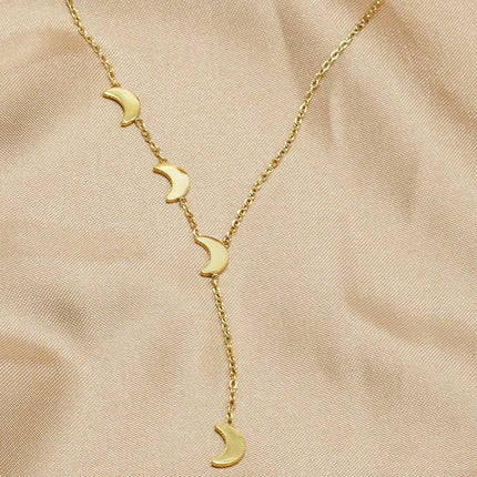 Lxalry 18K Gold Plated Celestial Necklace   Butterfly   Heart Charm Stainless Steel Jewelry  Skin-Safe Hypoallergenic Gift For Women Wife Mom, Romantic Everyday   Wedding Glow