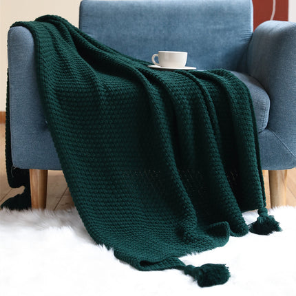 Sofa Gebreide Kantoor Lugversorging Middagete Klein Kombers