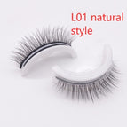 L01 natuurlike styl / Vierkantige boks in vier kleure / 1ST
