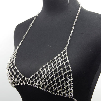 Ontspanning Nagklub Lyfkettings Kunsmatige Diamant Bors Ketting