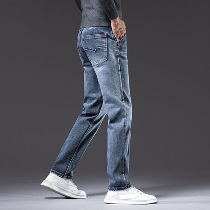 New Loose Straight Stretch Pants For Men