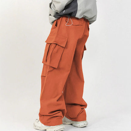 Casual Loose Three-dimensional Pocket Fried Street Overalls