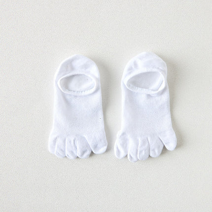 Men's Cotton Deodorant And Sweat-absorbing Breathable Five Toe Socks