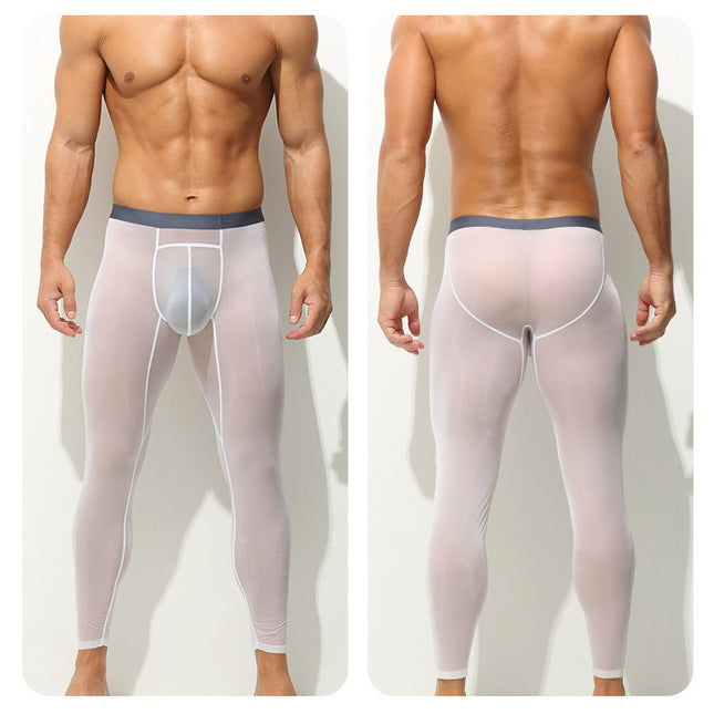 Men's Leggings One-piece Tight Ultra-thin Stretch