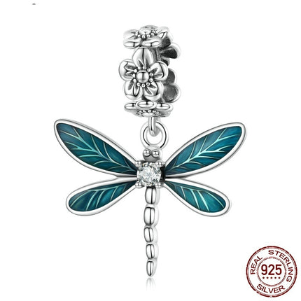 Natural Animal S925 Sterling Silver Ornament Wholesale Beaded Female Accessories