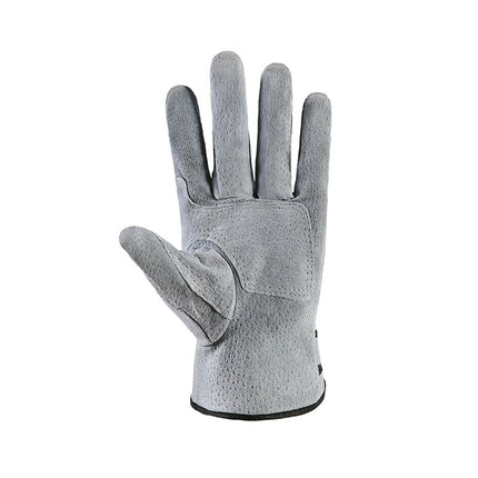 Arc-welder's Gloves Short Work Welding Labor Protection Leather Gloves