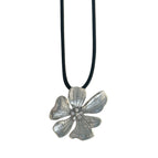 Silver Flower Zircon