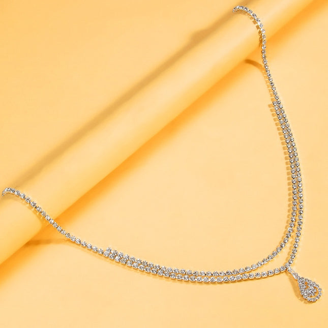 Water Drop Pendant Waist Chain Women's Simple Fashion
