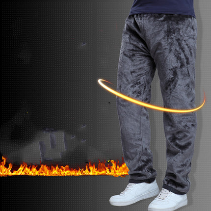 Outdoor Sports Storm Pants Men's Fleece And Thick Windproof