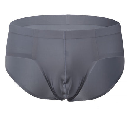 Men's Low Waist Briefs Ice Silk Underwear