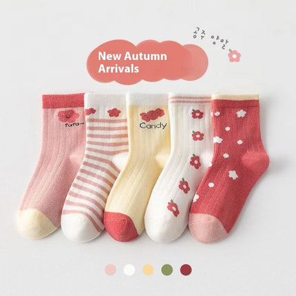 Mid-calf All-match Socks For Boys And Girls