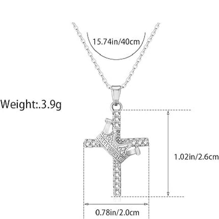 Niche Design New Cross Crown Necklace