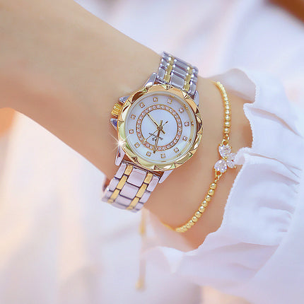 Linked watch full diamond female watch