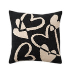 Swart / 45x45cm / Kussing