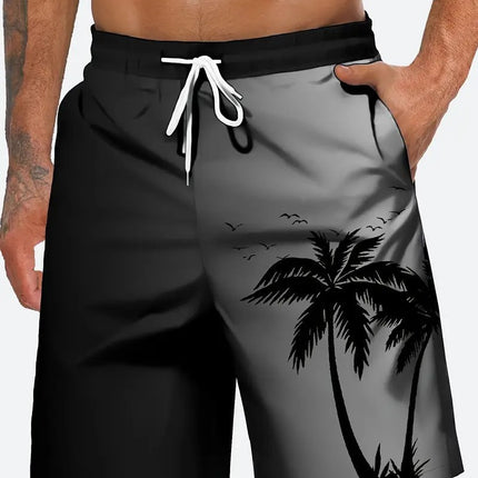 Fashion Printed Casual Men's Beach Shorts