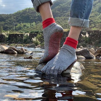 Silicone Non-slip Wear-resistant Outdoor Field Cut-resistant Toe Socks