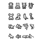 Finger 002 / 7.5x11CM