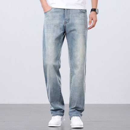 Loose Straight Summer Thin Men's Jeans