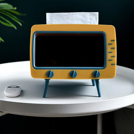 Creative Cute Cartoon Tissue Box Living Room Household Plastic Storage