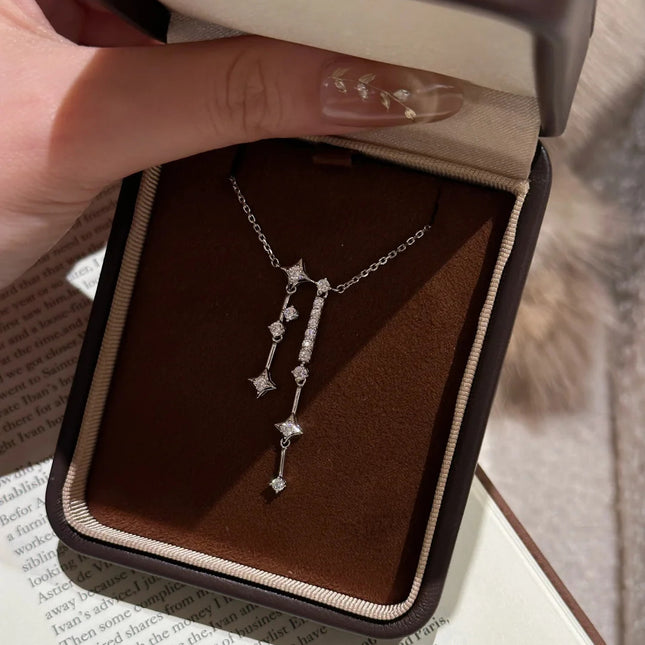 Modieuse Elegante Strass Kwassie Halssnoer Vir Vroue