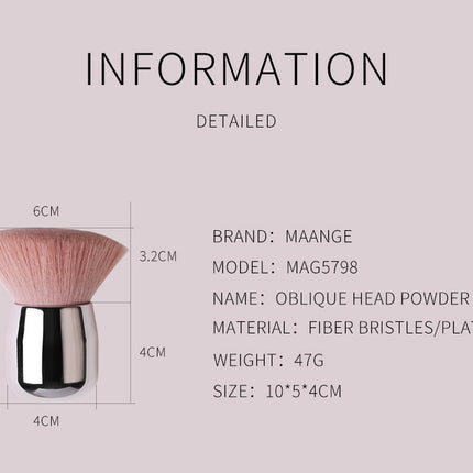 Maange single powder makeup brush