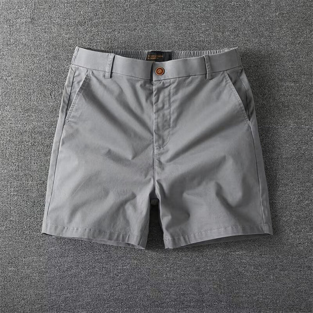 Men's Casual Slim Fit Straight Cargo Shorts