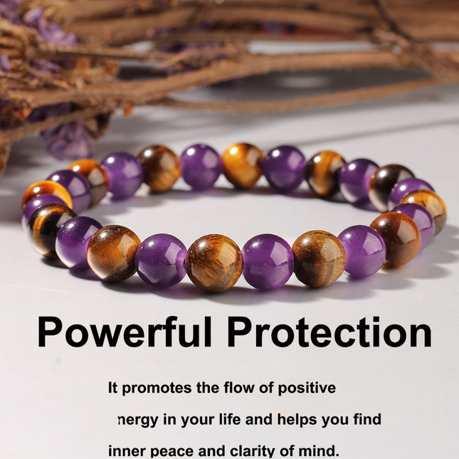 Pers Tieroog Natuursteen Armband