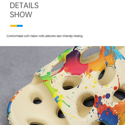 Plus Size Colorful Slippers