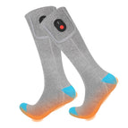 Gray Blue Battery Socks / Free Size