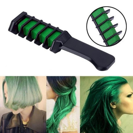 Tydelike Mini Weggooibare Kryte Haarkleur Kleur Mascara Verf Krytboks Met Borsel