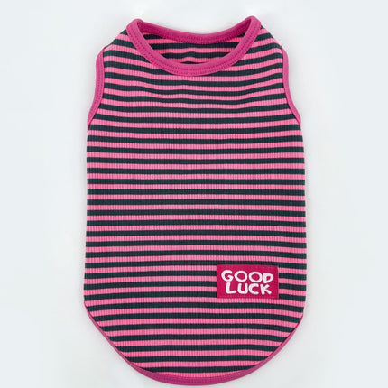Cool Breathable Stripes Vest Pet Clothes Small Dog Cat Clothes