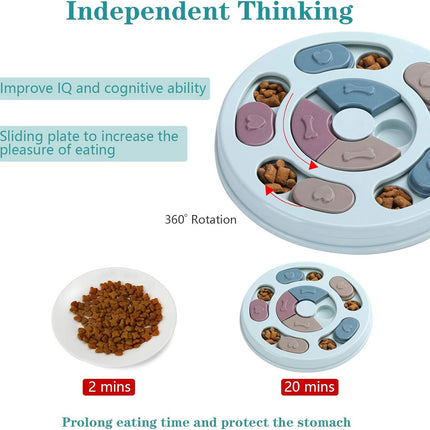 Dog Puzzle Toys Dogs Food Puzzle Feeder Toys For IQ Training Mental Enrichment Dog Treat Puzzle