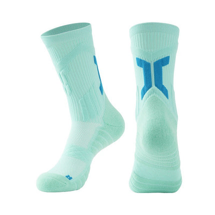 Men's Breathable Quick-dry Basketball Terry Sock