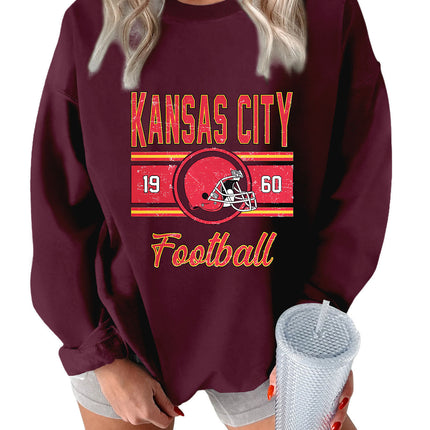 Autumn And Winter Women's Sweater Fashion Round Neck Long Sleeve Top