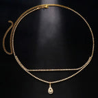 Waterdruppel / Goue Platering