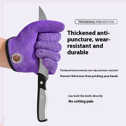 Fashion Personality Thickening Fishing Anti-tie Gloves