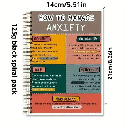 Mood Notebook Management Anxiety Diary