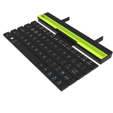 Outdoor Office Portable Folding Wireless Reel Keyboard