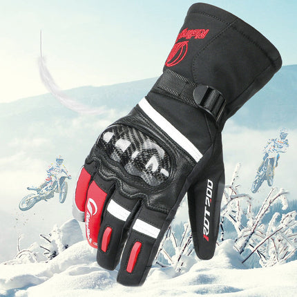 Waterproof And Warm Motorcycle Riding Gloves