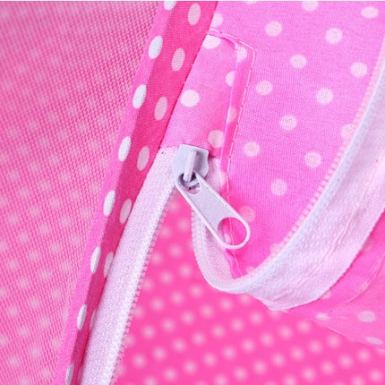 Baby foldable encrypted zipper mosquito net