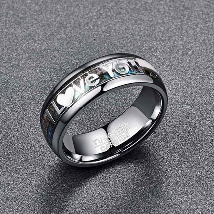 Mans- en Dames Modieuse Minimalistiese Ring