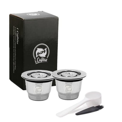 Coffee capsule square hole shell