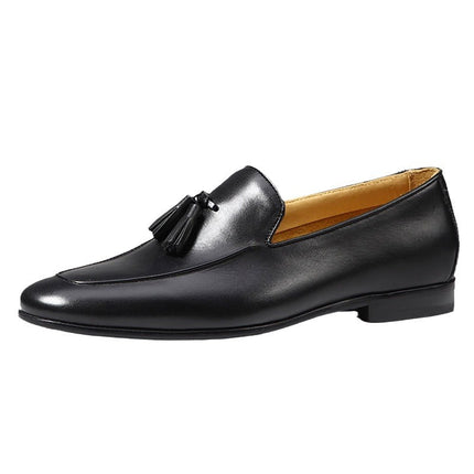 Men's Leather GOOD YEAR Tassel Summer Breathable Loafers