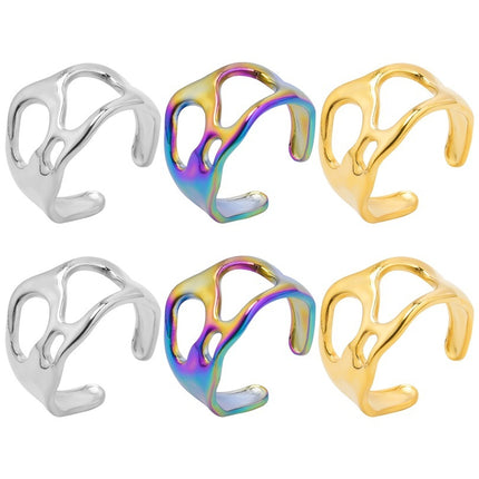 European And American Style Ring Women's Cold Wind Minority Simple